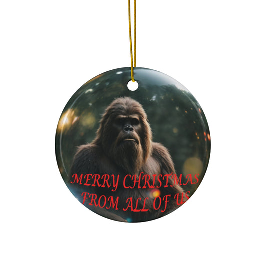 Bigfoot Wishes You a Merry Christmas