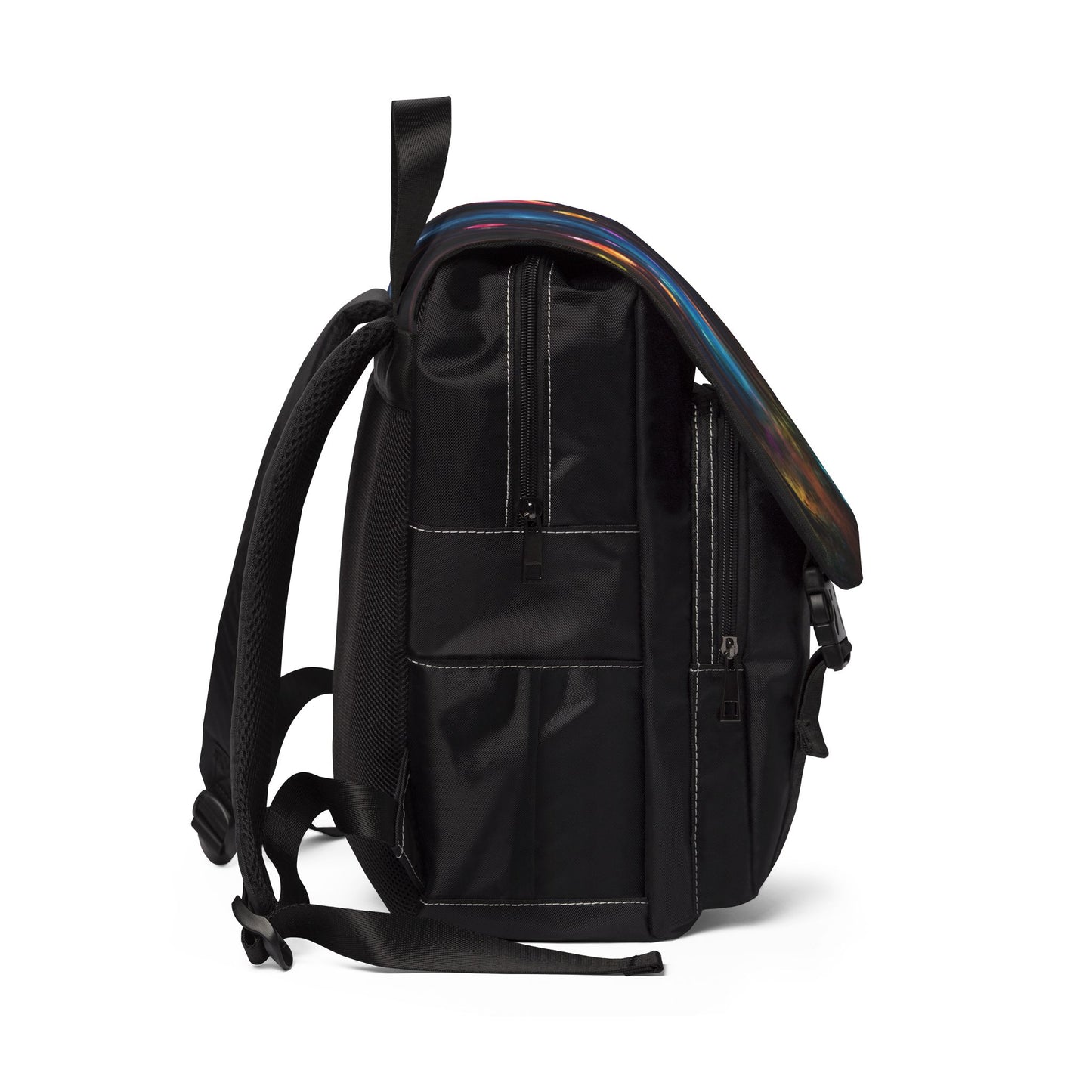 "Bubbles in the Woods" Unisex Casual Shoulder Backpack