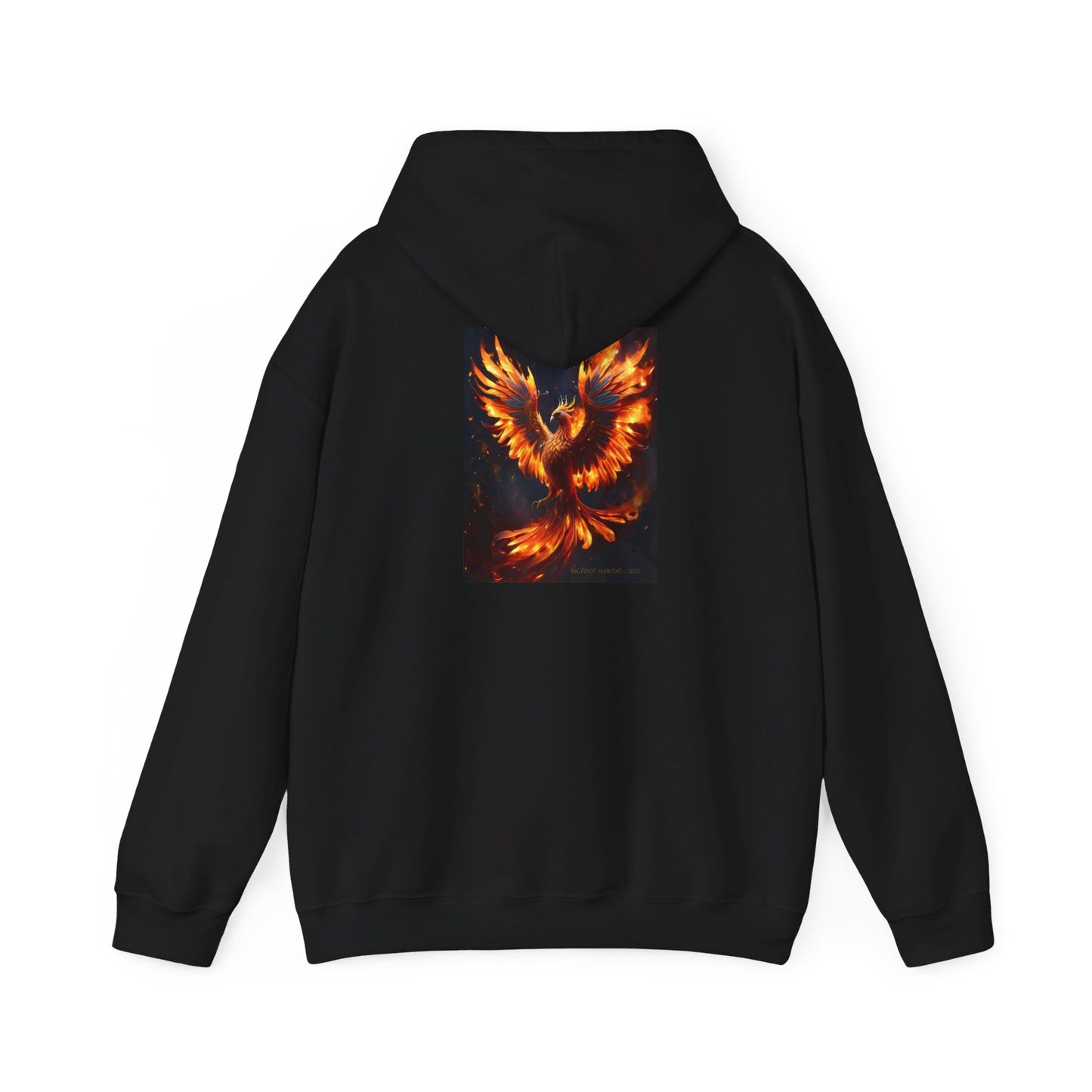 'FIREBIRD' Hooded Sweatshirt by Bigfoot Habitat