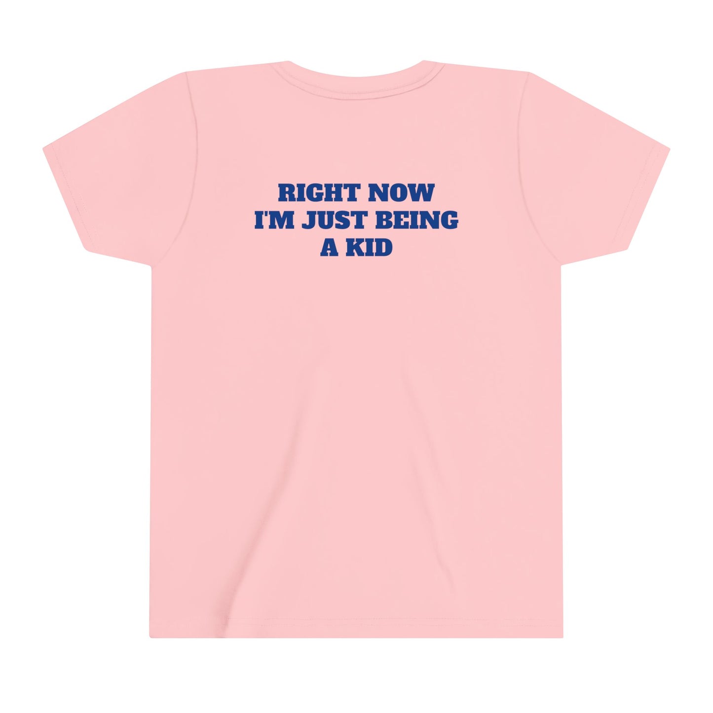 'JUST BEING A KID' BIGFOOT HABITAT Youth Short Sleeve Tee