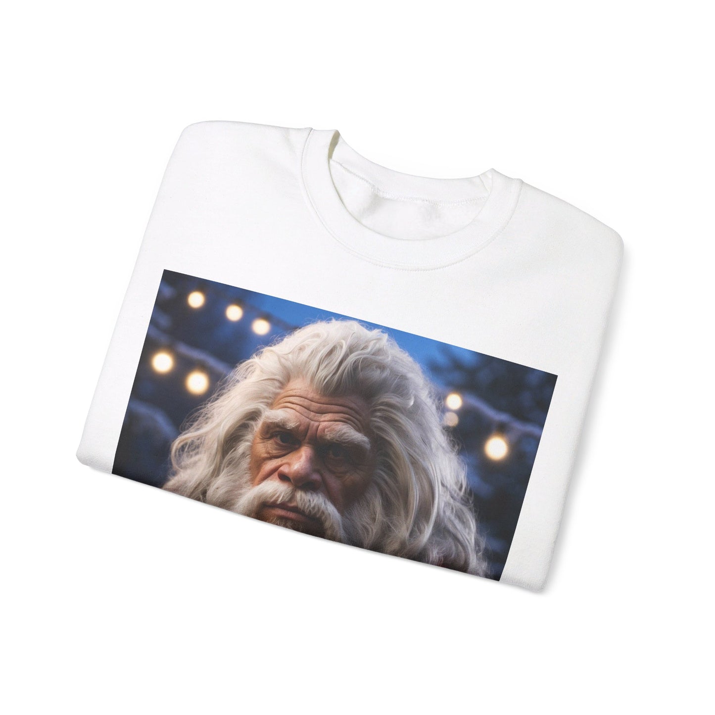 'Old Santa' BIGFOOT HABITAT Santa Crewneck Sweatshirt