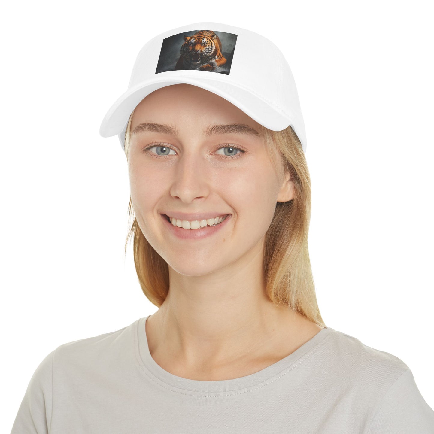 'Stalking Tiger' Low Profile Baseball Cap by Bigfoot Habitat