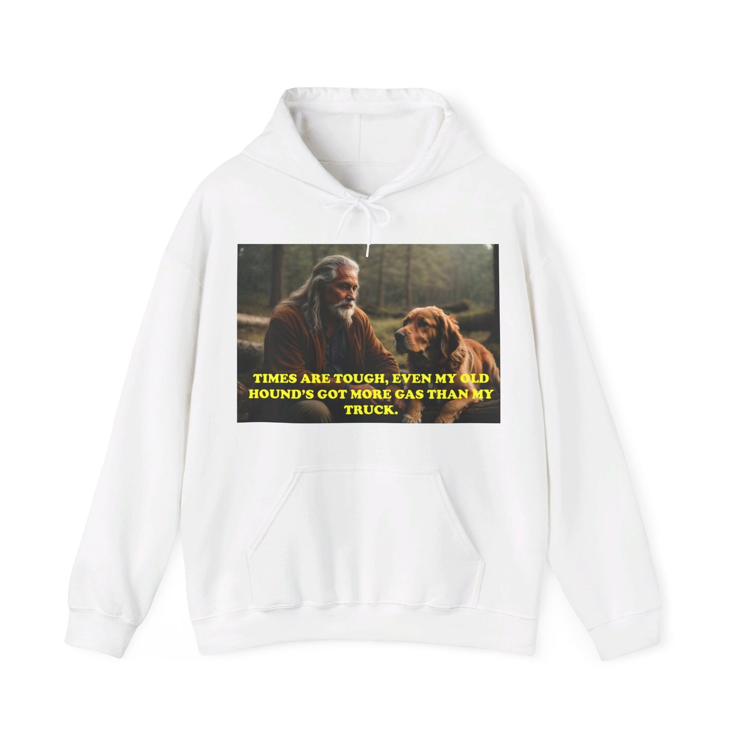 'My Dog Has Gas' Hooded Sweatshirt by BIGFOOT HABITAT