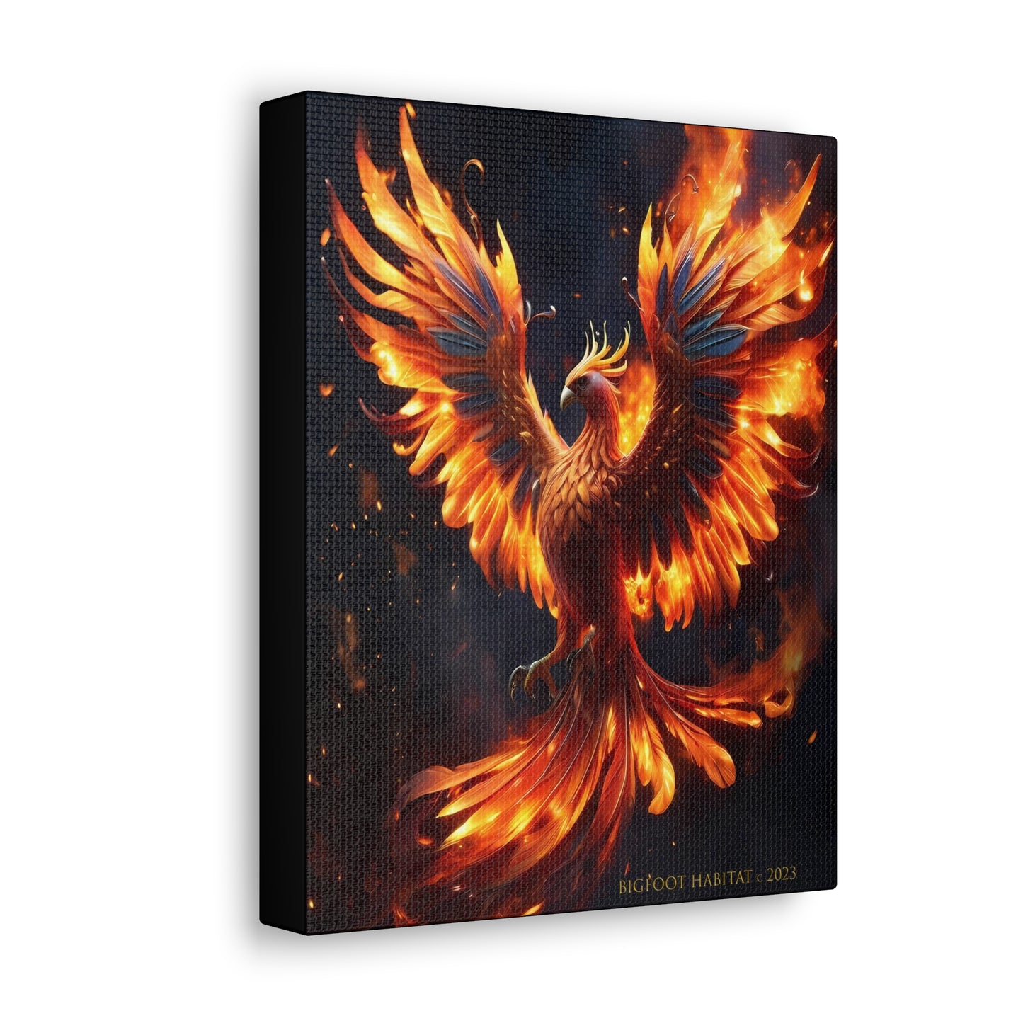 "FIREBIRD" Canvas Gallery Wraps by BIGFOOT HABITAT