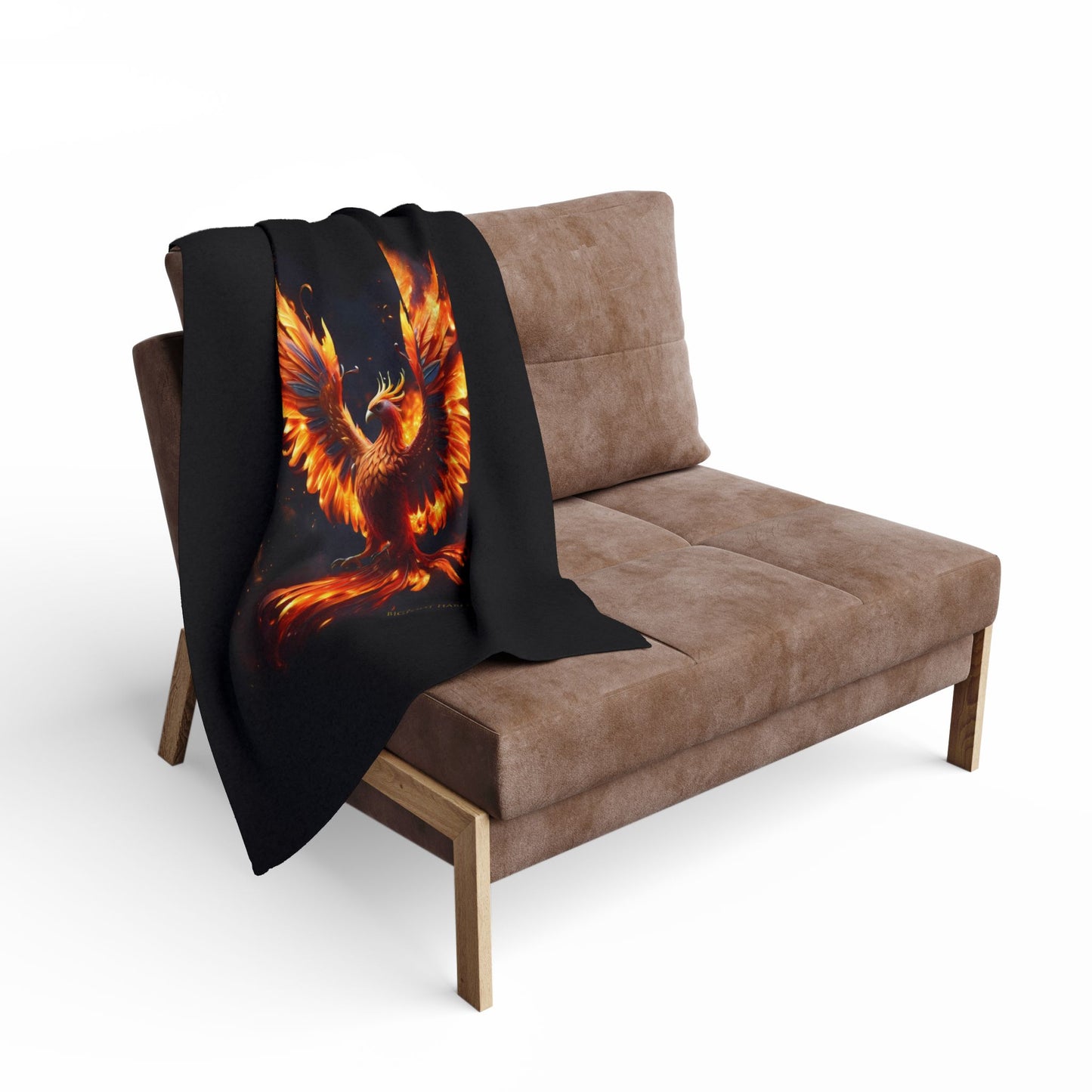 "Firebird Warmth" Arctic Fleece Blanket