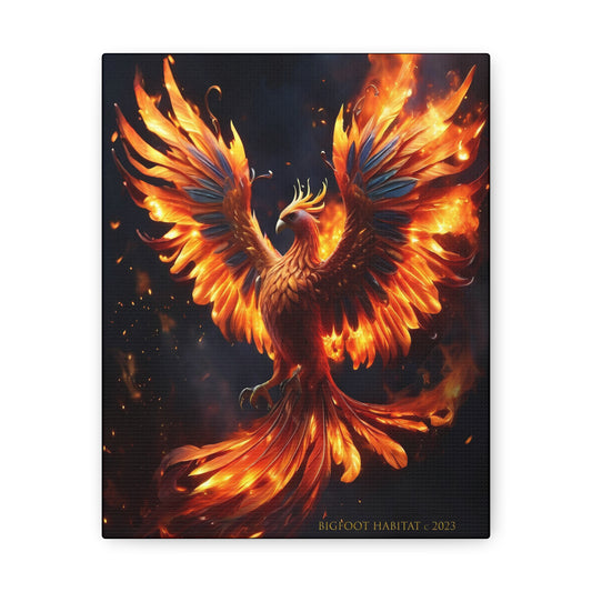 "FIREBIRD" Canvas Gallery Wraps by BIGFOOT HABITAT