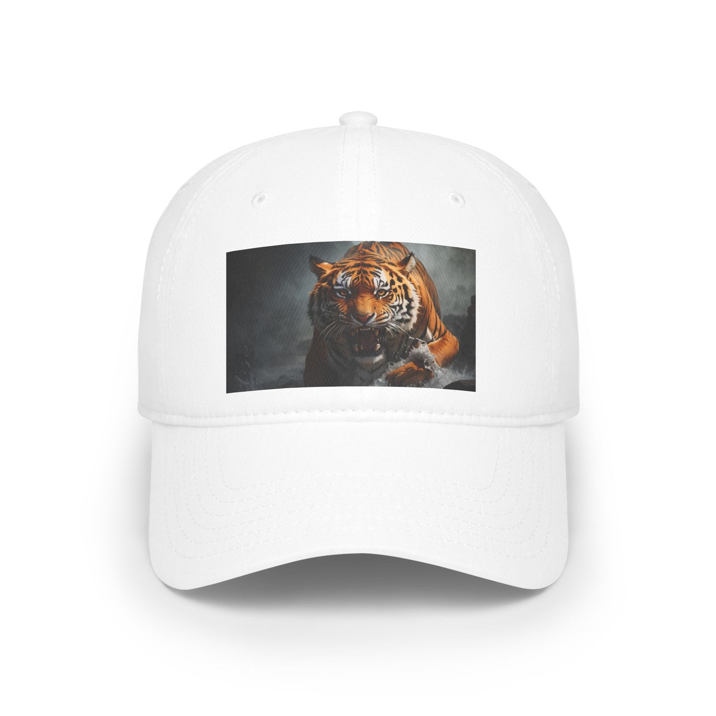 'Stalking Tiger' Low Profile Baseball Cap by Bigfoot Habitat