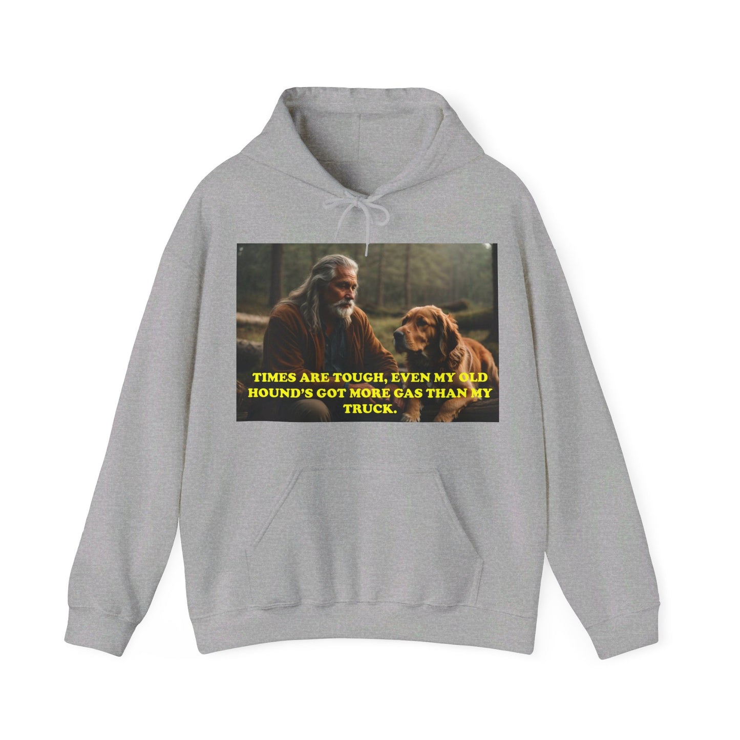 'My Dog Has Gas' Hooded Sweatshirt by BIGFOOT HABITAT