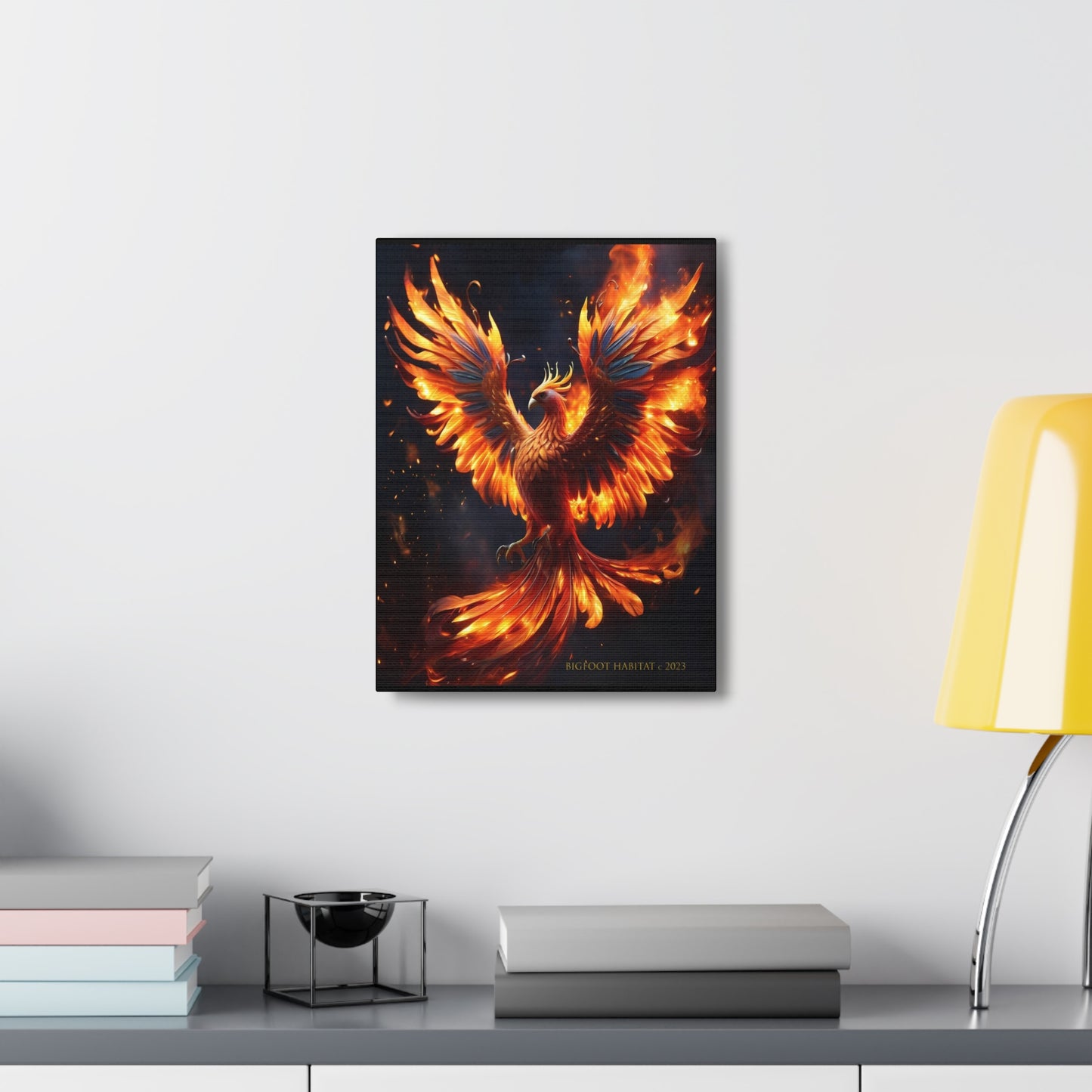 "FIREBIRD" Canvas Gallery Wraps by BIGFOOT HABITAT