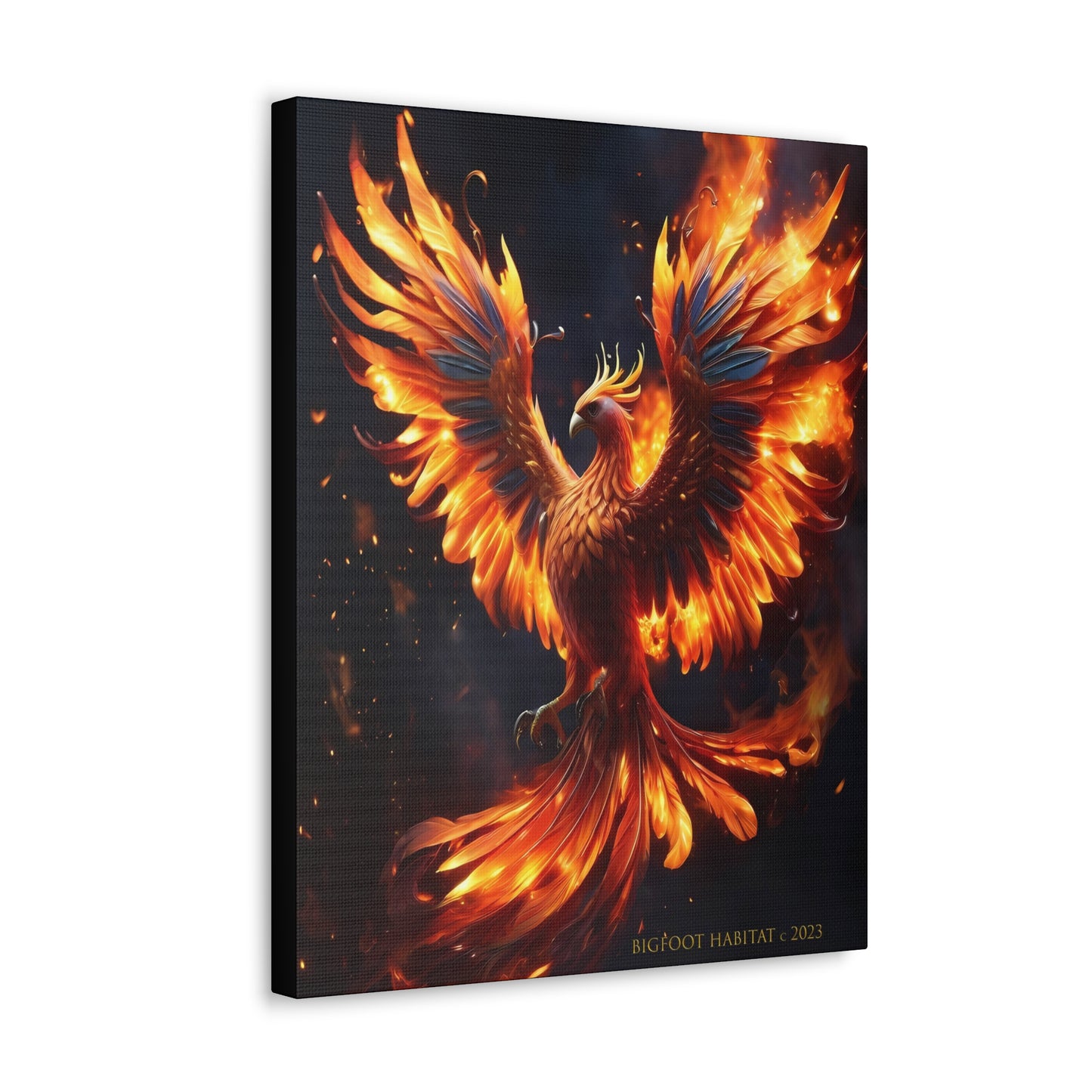 "FIREBIRD" Canvas Gallery Wraps by BIGFOOT HABITAT