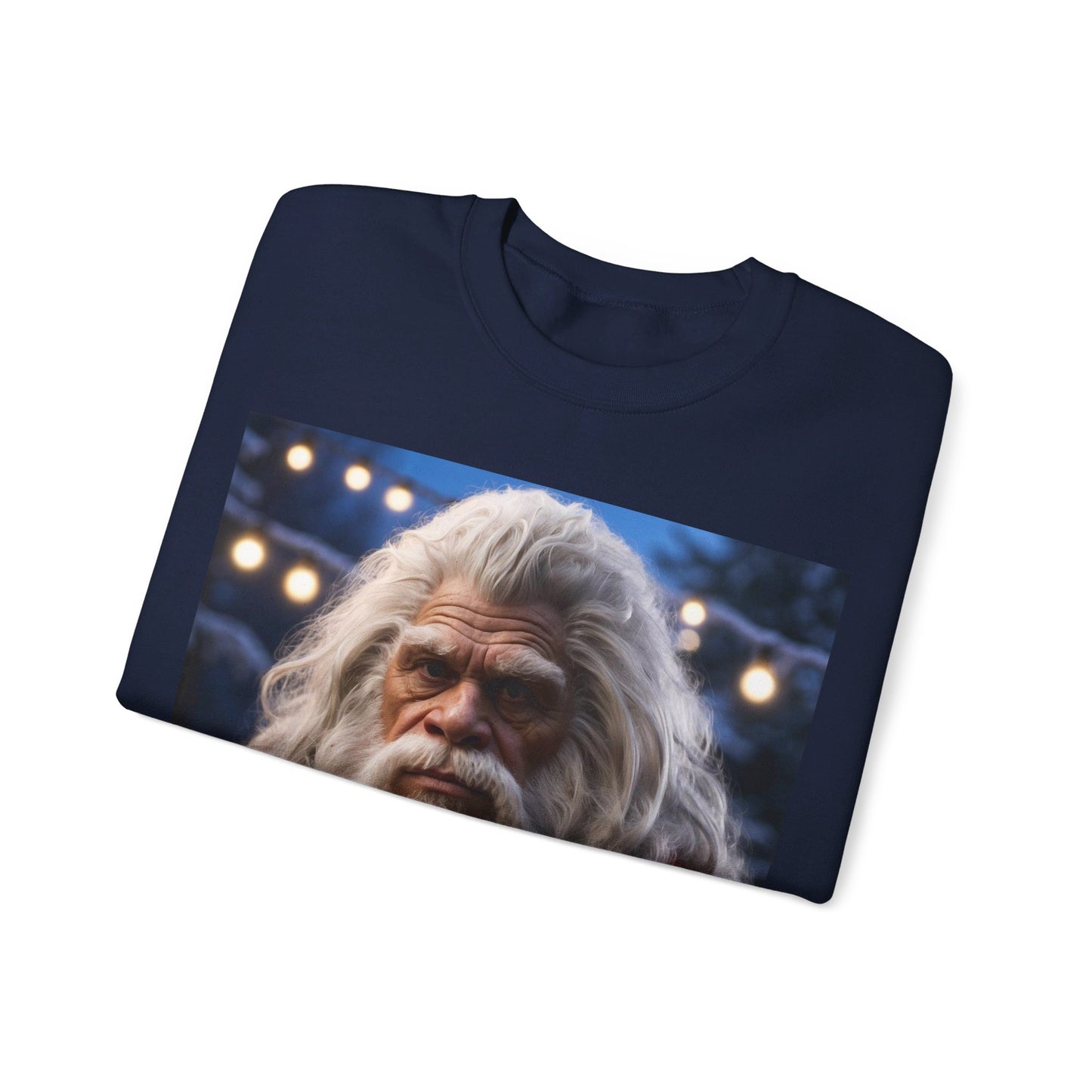 'Old Santa' BIGFOOT HABITAT Santa Crewneck Sweatshirt