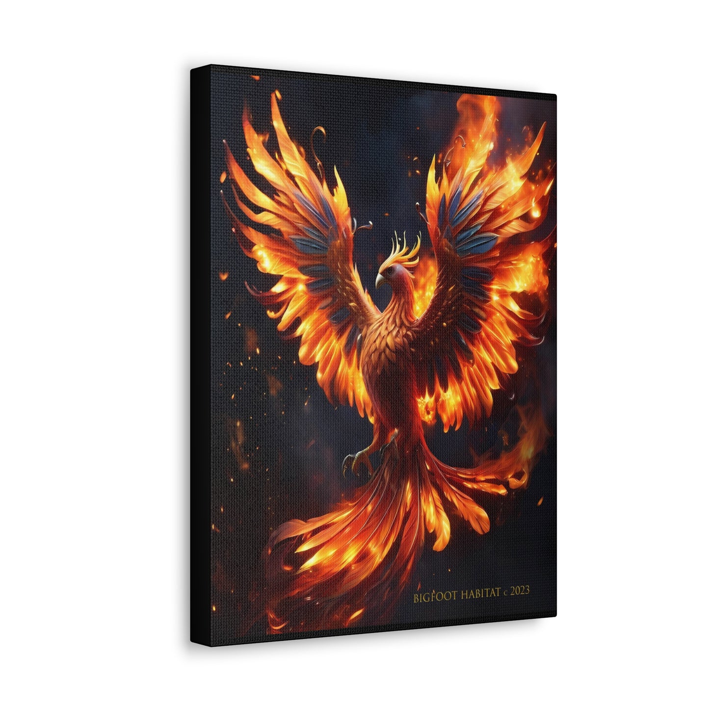 "FIREBIRD" Canvas Gallery Wraps by BIGFOOT HABITAT