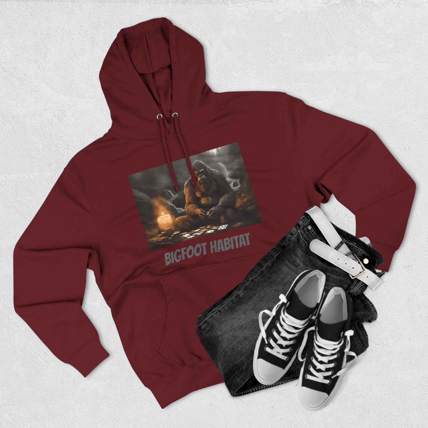 BIGFOOT Unisex Premium Pullover Hoodie ...