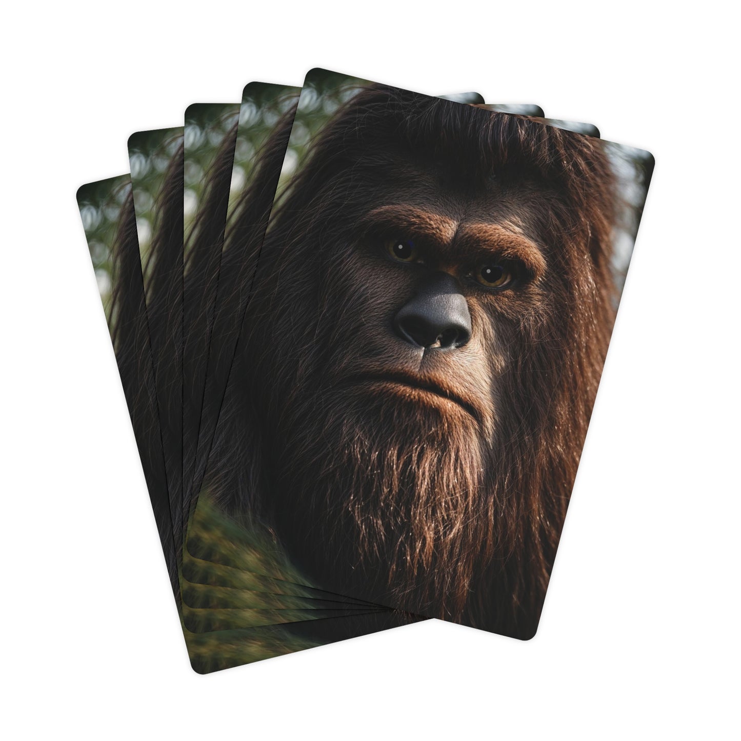 'The Watcher' Poker Cards by BIGFOOT HABITAT