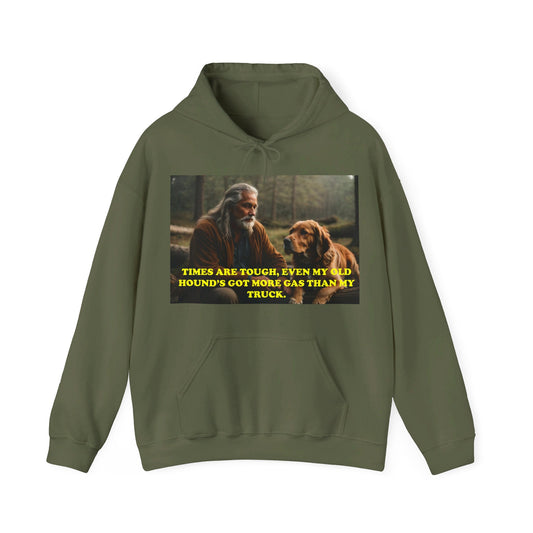 'My Dog Has Gas' Hooded Sweatshirt by BIGFOOT HABITAT