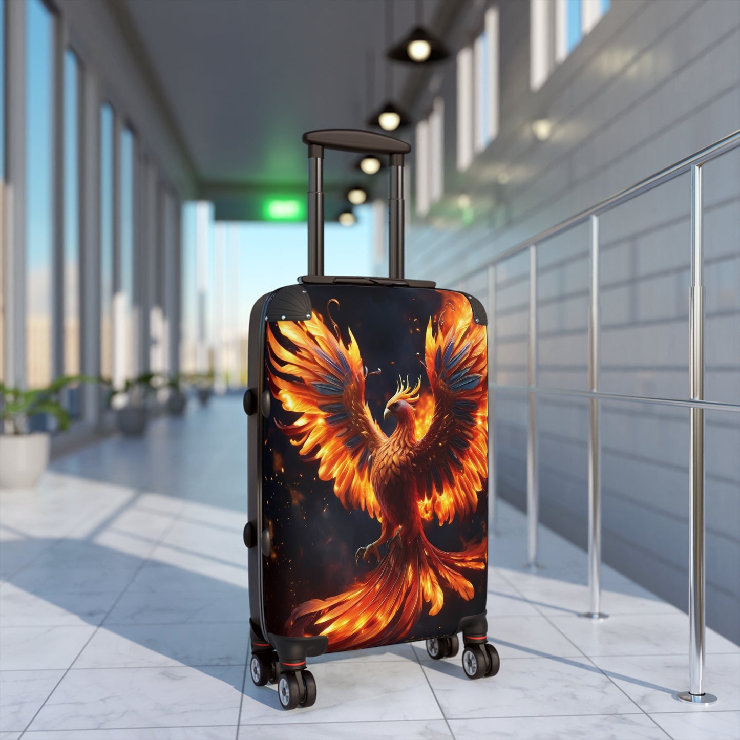 "Firebird" Suitcase by Bigfoot Habitat