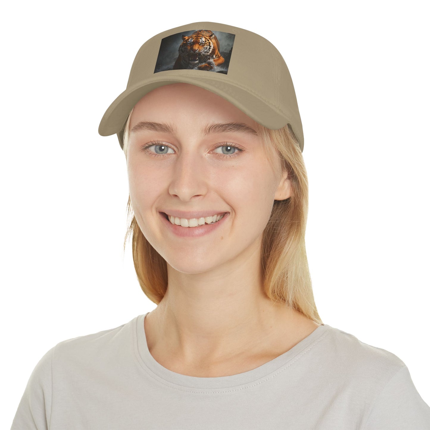 'Stalking Tiger' Low Profile Baseball Cap by Bigfoot Habitat