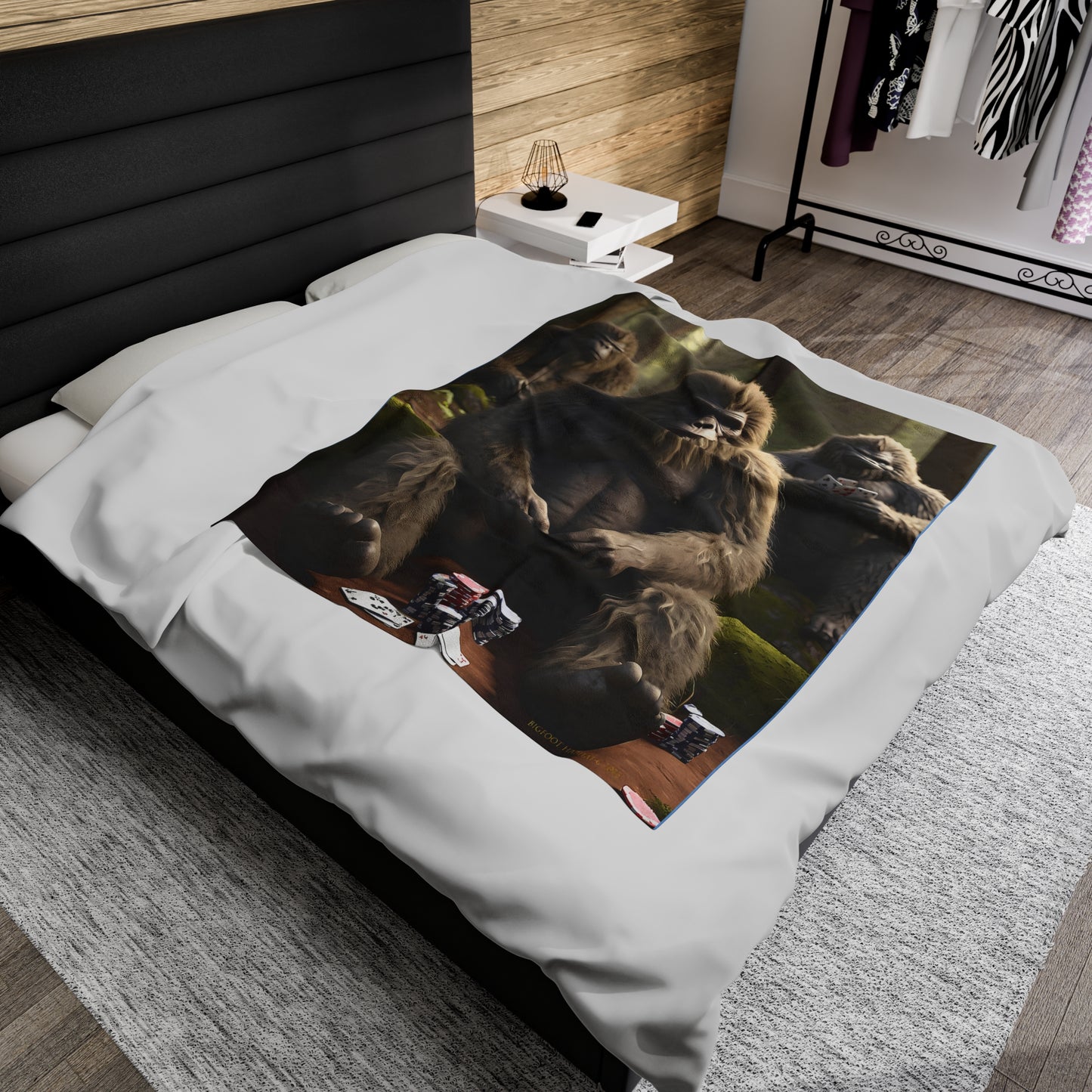 "Three Stooges" Velveteen Plush Blanket