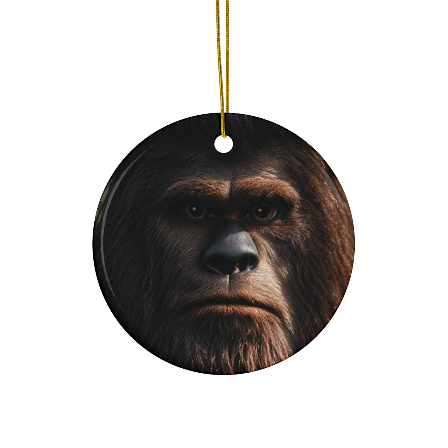 'Curiosity' by BIGFOOT HABITAT. Ceramic Ornament