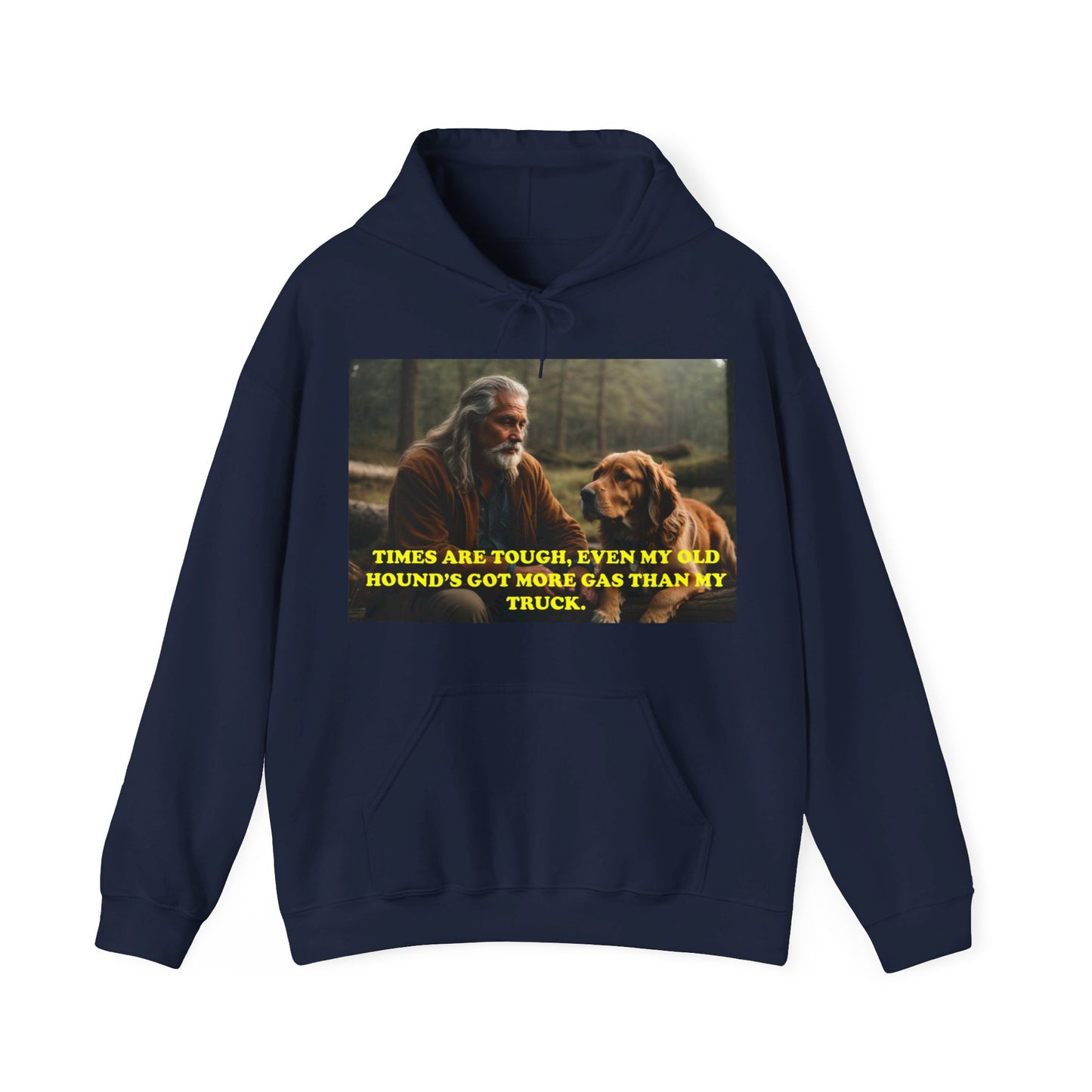 'My Dog Has Gas' Hooded Sweatshirt by BIGFOOT HABITAT