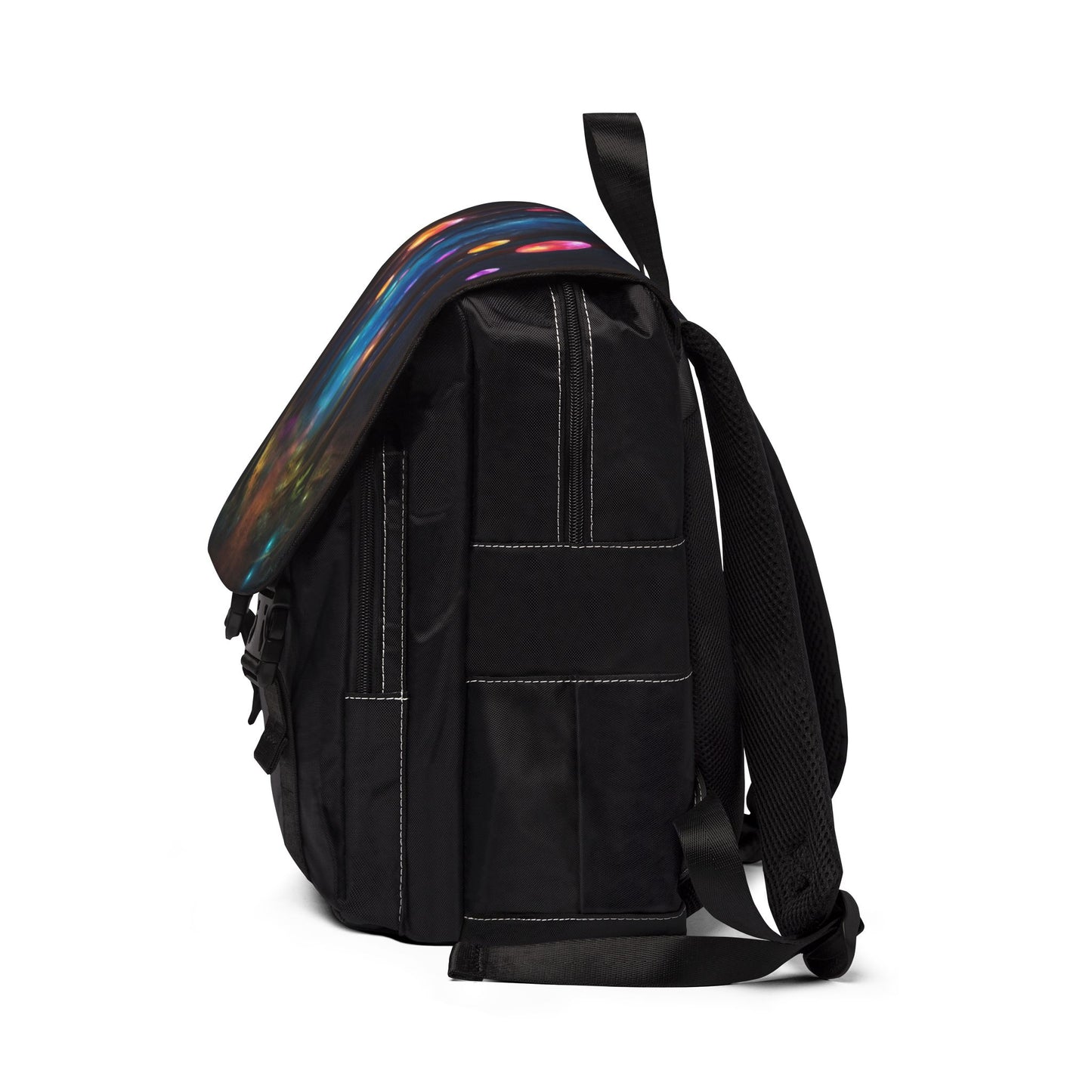 "Bubbles in the Woods" Unisex Casual Shoulder Backpack