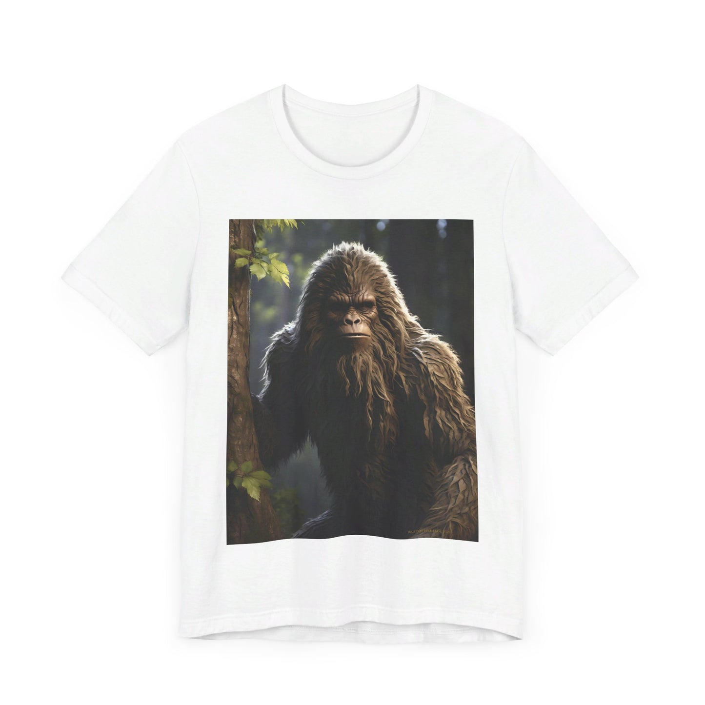 'The Watcher' Tee Shirt by BIGFOOT HABITAT Unisex Jersey Short Sleeve Tee