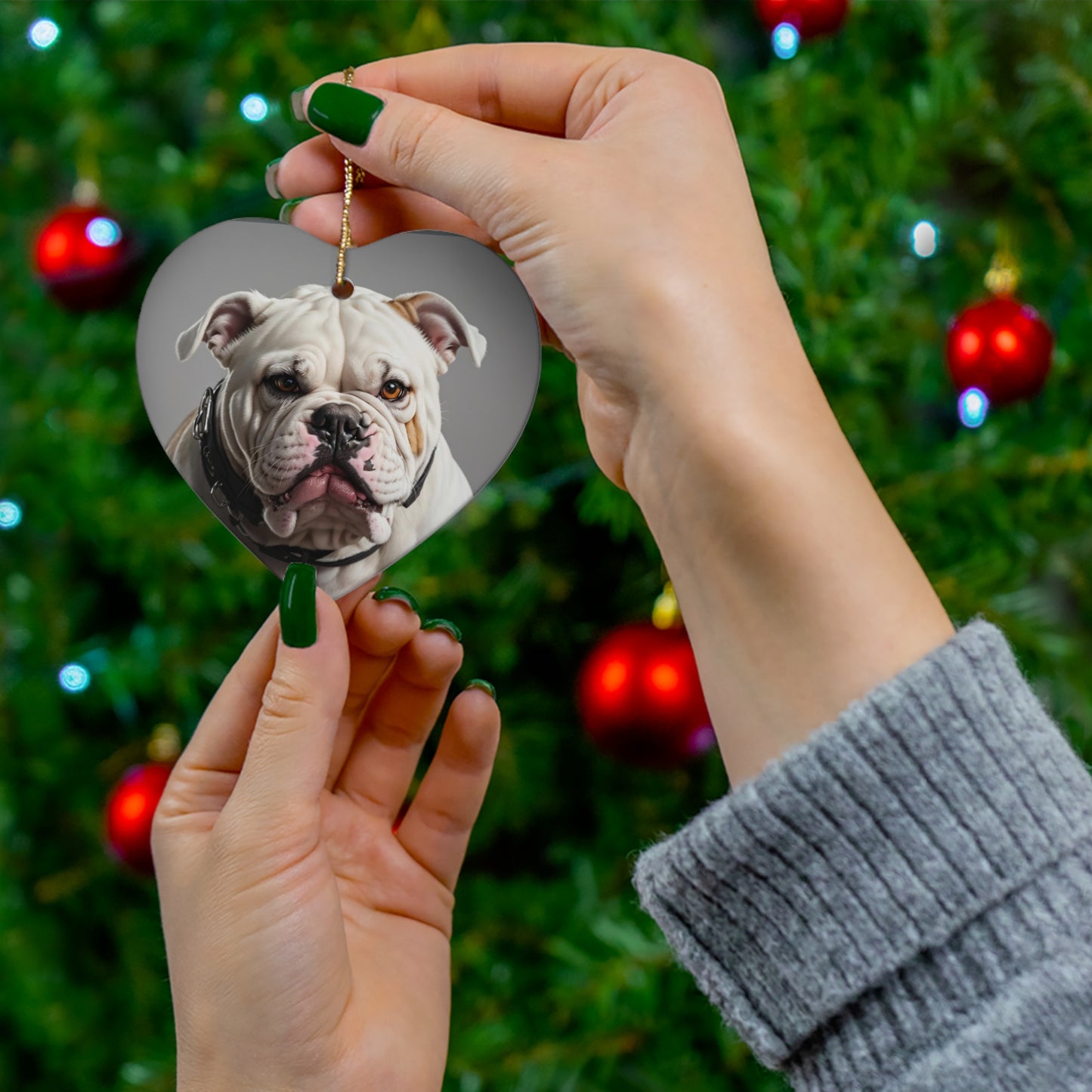 A face only a mother could love. A beautiful ceramic ornament by BIGFOOT HABITAT