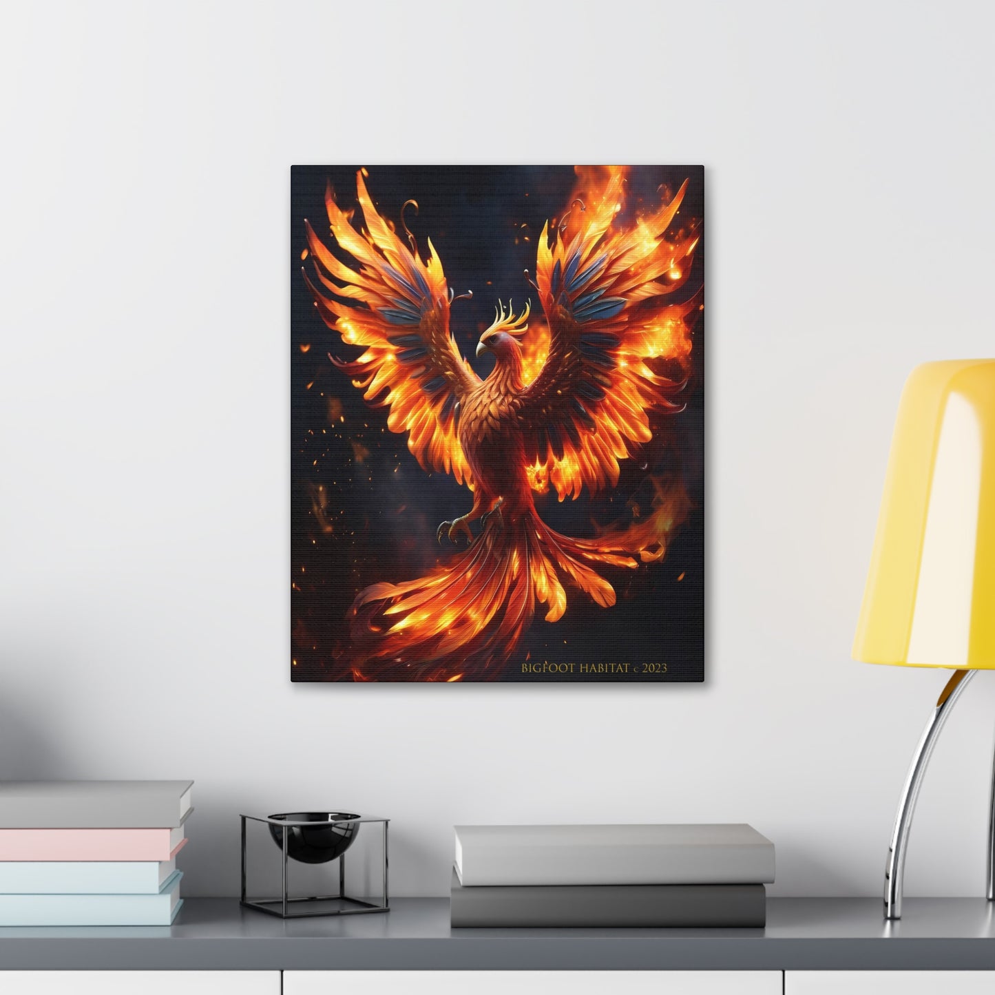 "FIREBIRD" Canvas Gallery Wraps by BIGFOOT HABITAT