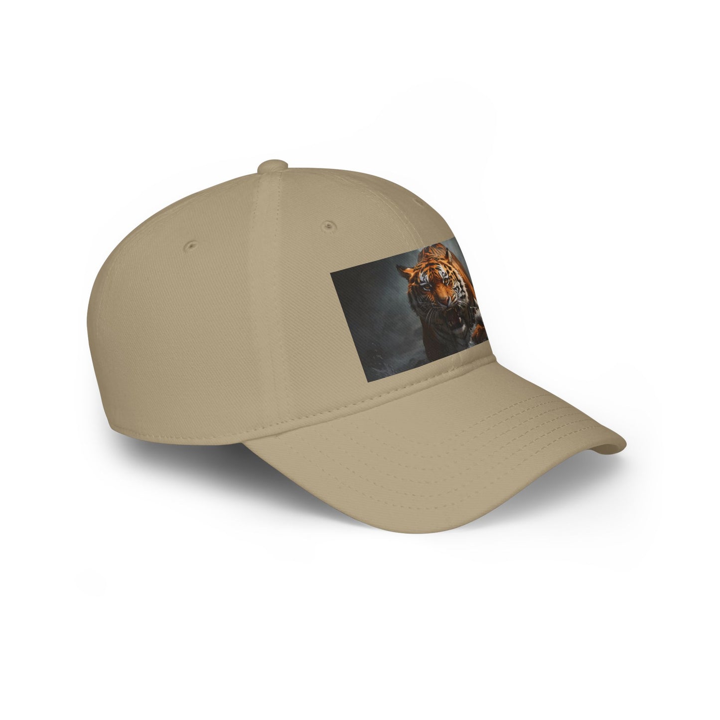 'Stalking Tiger' Low Profile Baseball Cap by Bigfoot Habitat