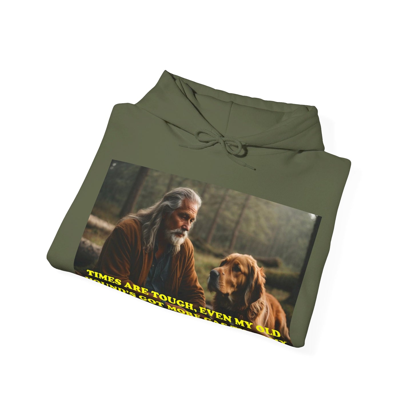 'My Dog Has Gas' Hooded Sweatshirt by BIGFOOT HABITAT